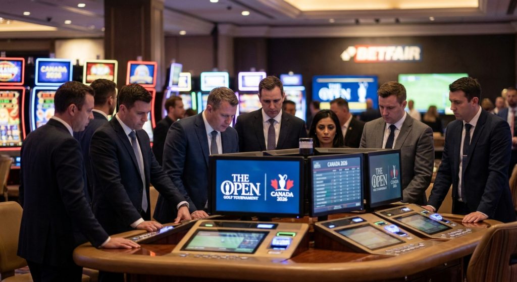 Betfair The Open betting Canada